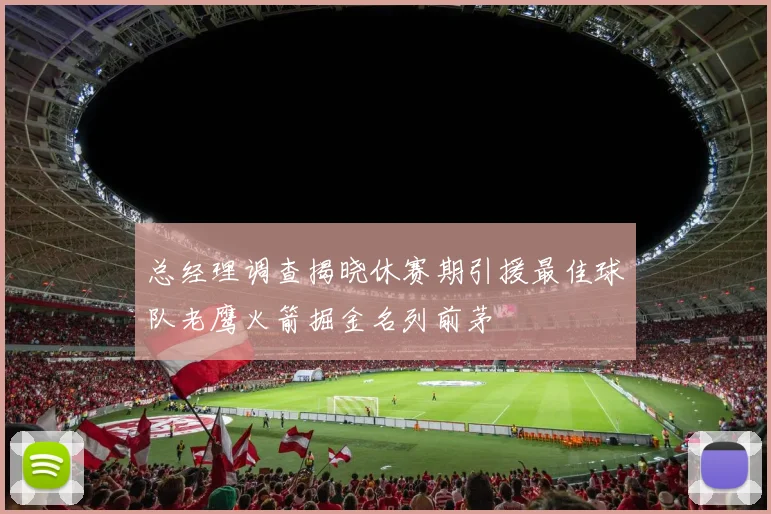 总经理调查揭晓休赛期引援最佳球队老鹰火箭掘金名列前茅